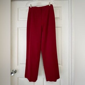 Brand new East 5th women’s suit pants in Garnet, size 6P. Fully lined.